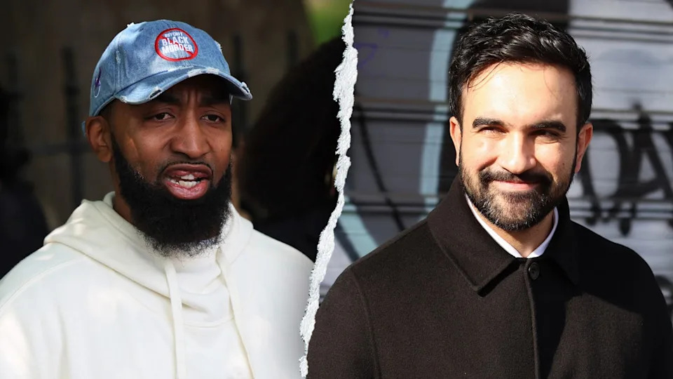 Mysonne Linen and Zohran Mamdani