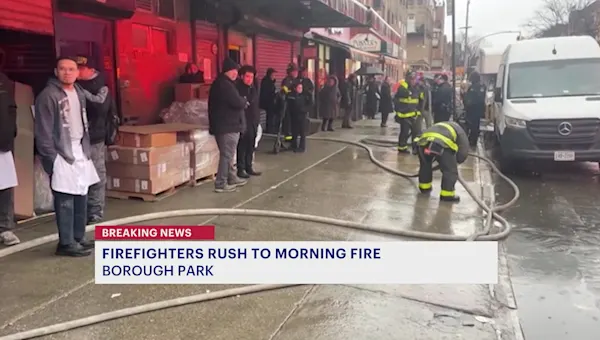 Fire damages Borough Park bakery