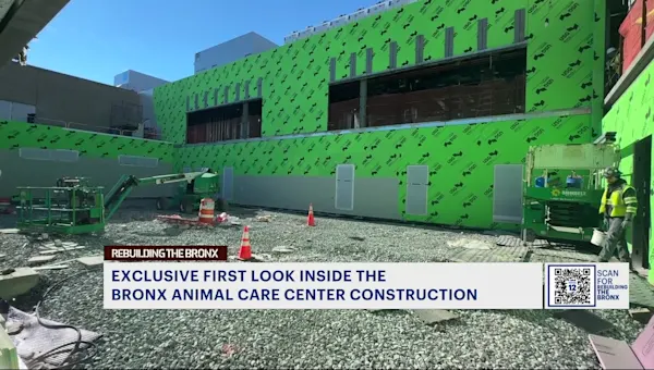 Exclusive first look inside Bronx Animal Care Center construction