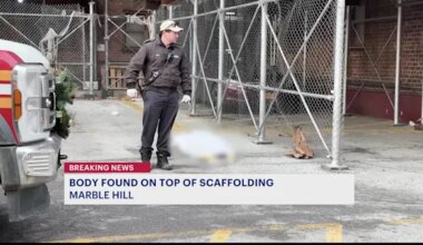 Man’s body found on scaffolding outside Marble Hill NYCHA building
