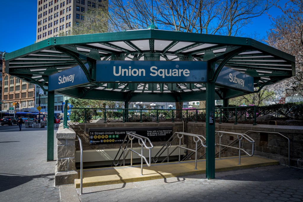 Entrance to the Union Square subway station