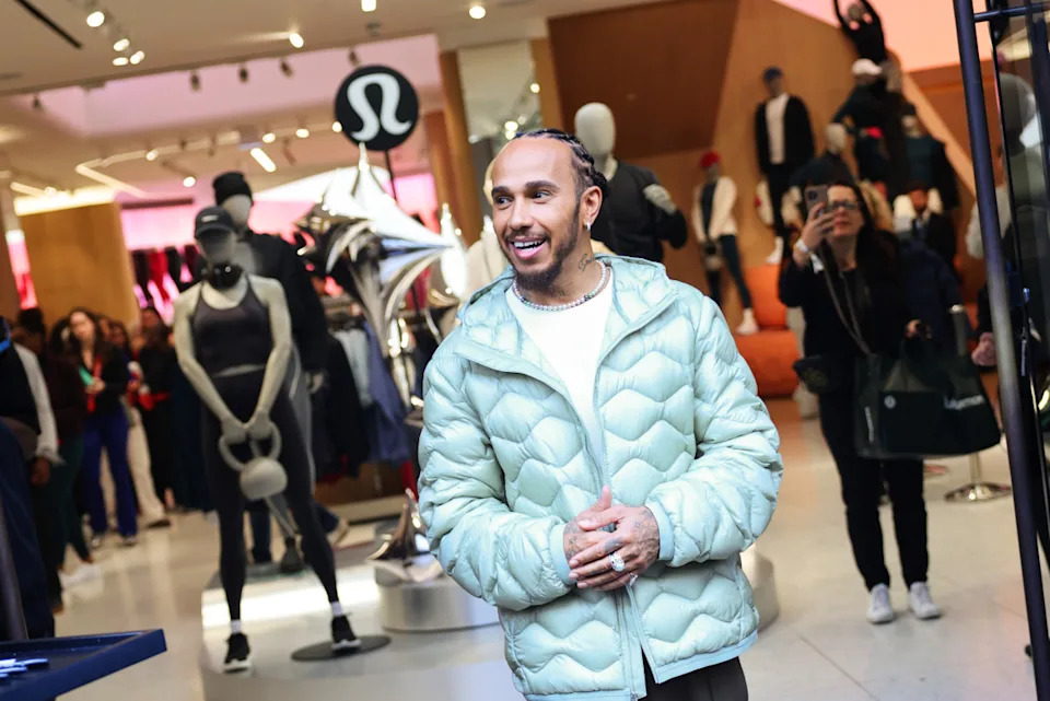 Lewis Hamilton And lululemon Unveil Curated Capsule Collection At Regent Street Flagship StoreMax Cisotti&sol;Dave Benett&sol;Getty Images for lululemon