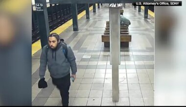 Teen accused of setting sleeping subway rider on fire in NYC