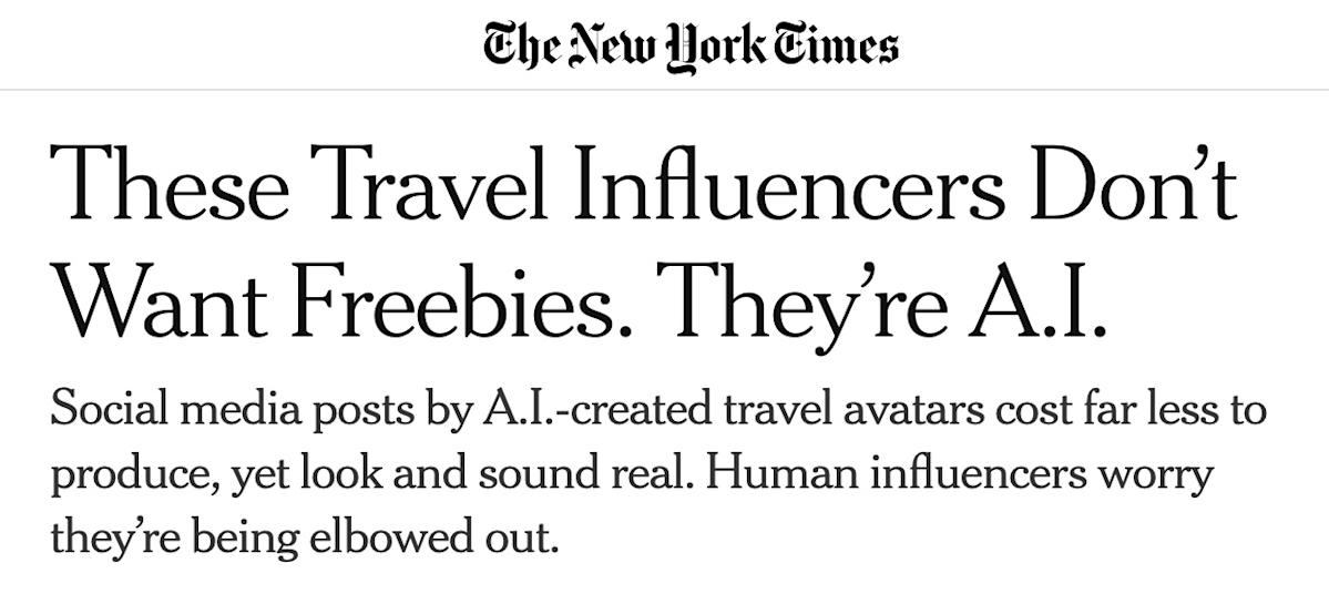 The New York Times Features Steve Morris, Founder and CEO of NEWMEDIA.COM, as Leading Expert on AI Influencers and Digital Trust