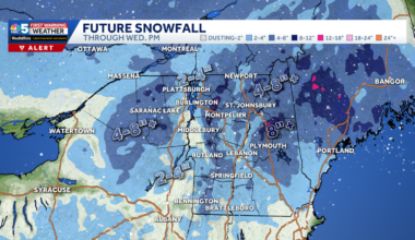 Winter alerts issued in Vermont, New York as widespread snow arrives Tuesday