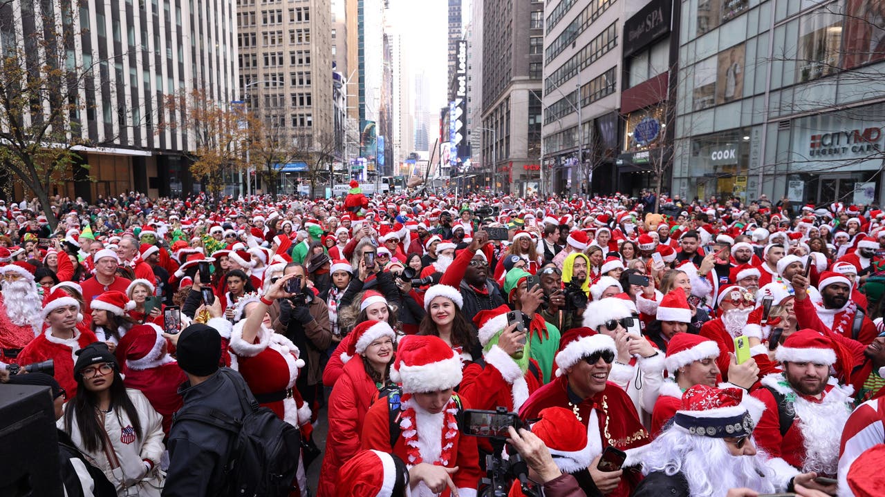 SantaCon 2025 is Saturday in NYC: Details