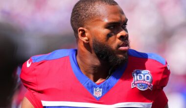 NY Giants injury news: Evan Neal sidelined after one day with back issue