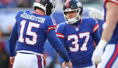 NY Giants make another change at placekicker after pair of Week 15 misses
