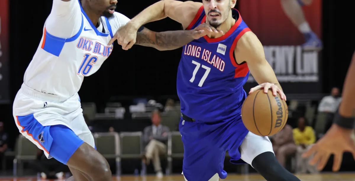 Ben Saraf explodes for 40 in G League Showcase, earning recall to Brooklyn