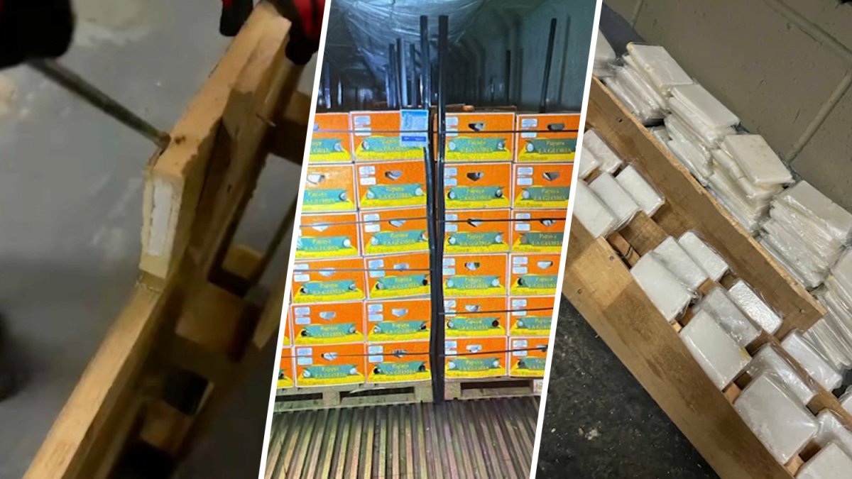 130 kilos of meth hidden in pallets of papayas on truck in Brooklyn – NBC New York