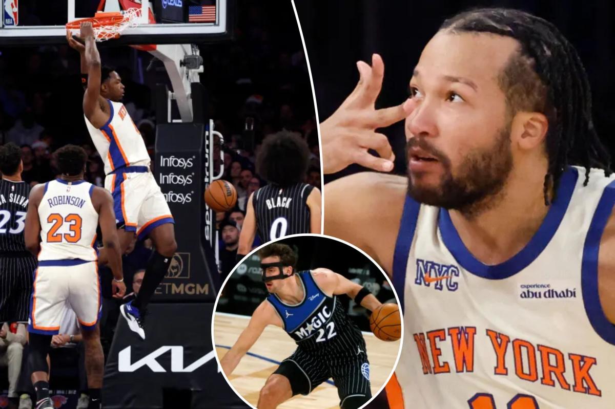 Knicks get revenge against Magic after Franz Wagner injury