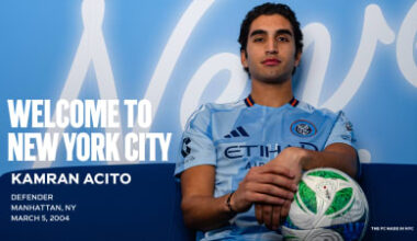New York City FC Signs Defender Kamran Acito to a Homegrown Contract