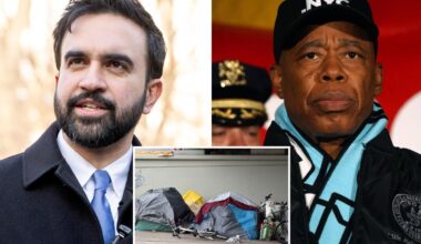 NYC's Eric Adams gives Zohran Mamdani reality check on plan to stop clearing homeless tent cities