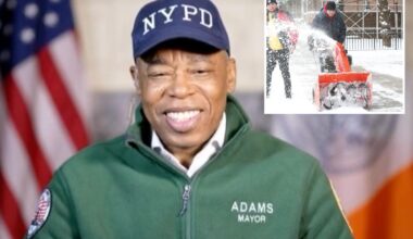 Mayor Adams bizarrely calls snowstorm a 'good baby-making day'