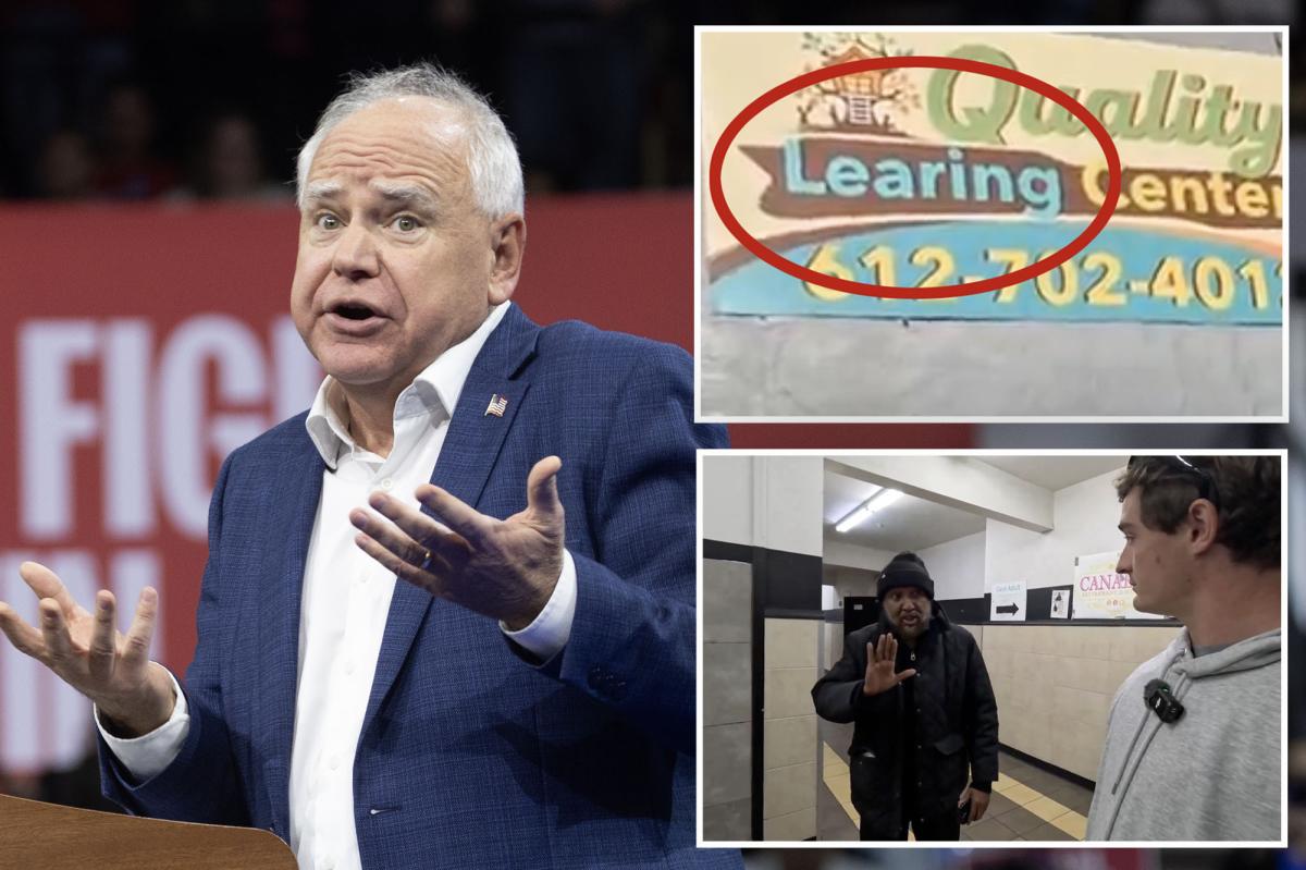 Minnesota Gov. Tim Walz slammed in wake of viral video that raises Minneapolis daycare funding questions