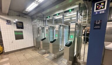 New fare gates