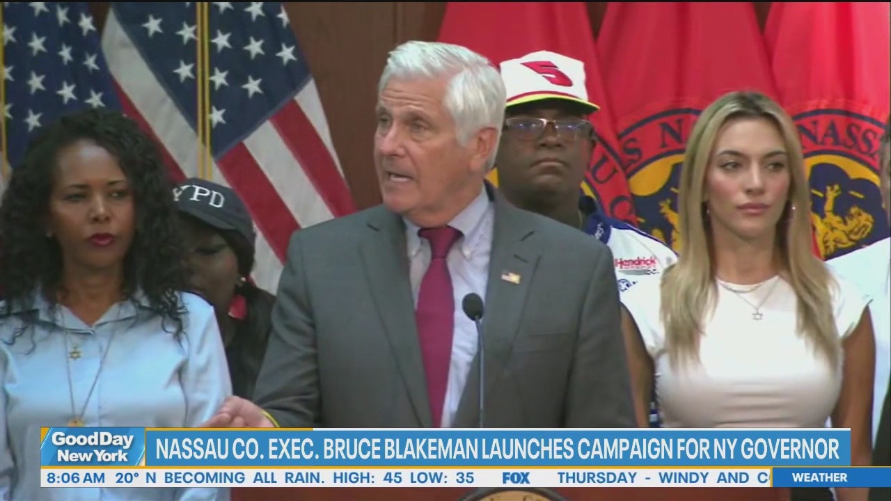 Bruce Blakeman launches run for New York governor, sparks GOP clash