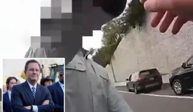 Bodycam footage shows cop shoving trooper escorting Tennessee House speaker