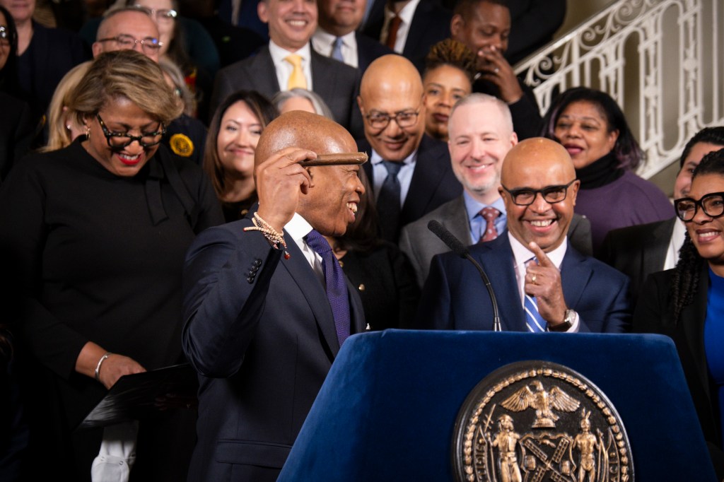 Adams has said consistently he's ready to move on from mayor. 