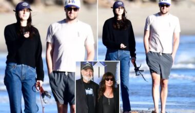 Jake and Romy Reiner spotted walking Malibu beach after parents' murders