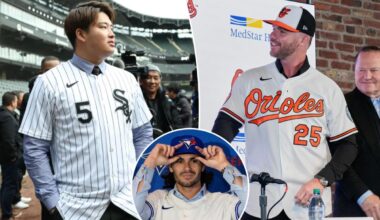 Ranking the 15 clear winners halfway through MLB free agency