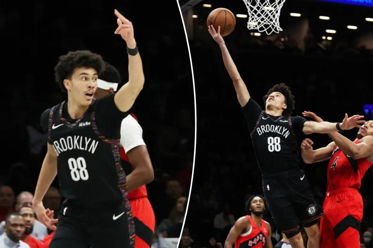 Rookie Nolan Traore makes most of rare Nets chance