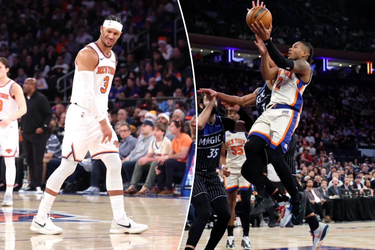 Knicks' Miles McBride near Knicks return, Josh Hart ruled out for Hawks game