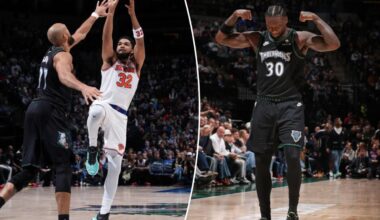 Jalen Brunson-less Knicks fall on road to Timberwolves