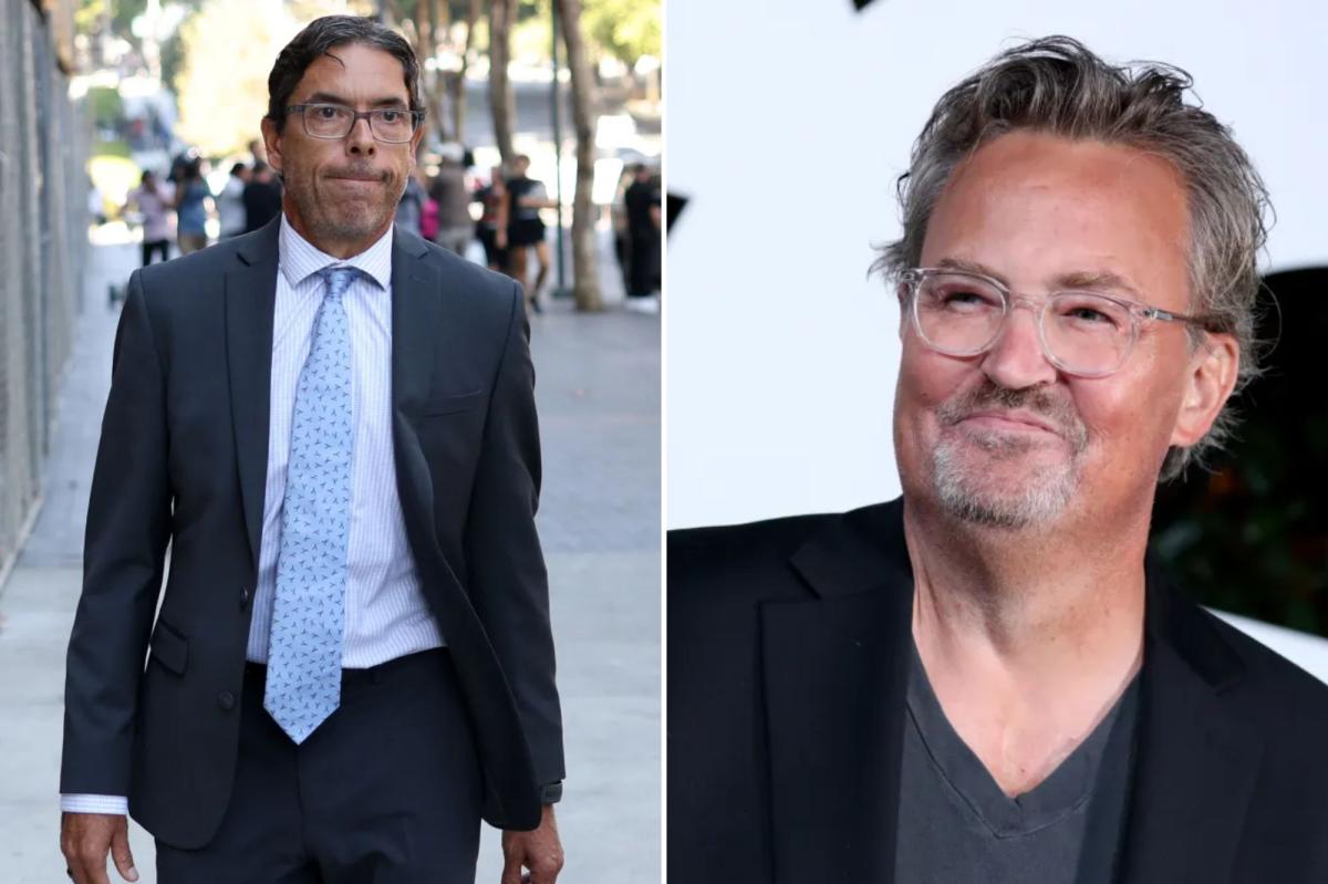 Second doctor sentenced for role in Matthew Perry's OD death