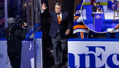 Pat LaFontaine inducted into Islanders Hall of Fame