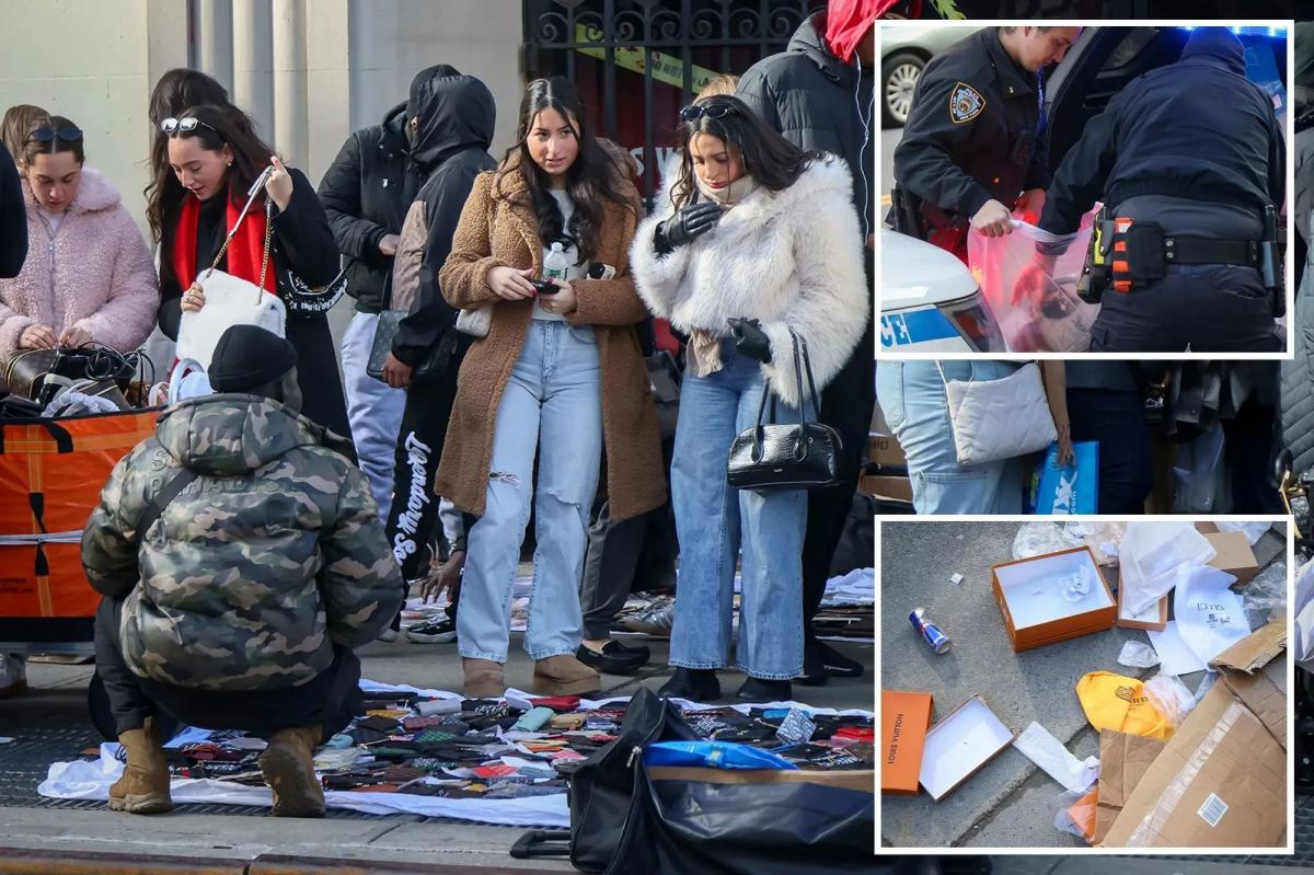 Exclusive | Cops raid 2 more NYC knock-off markets -- scaring off no one