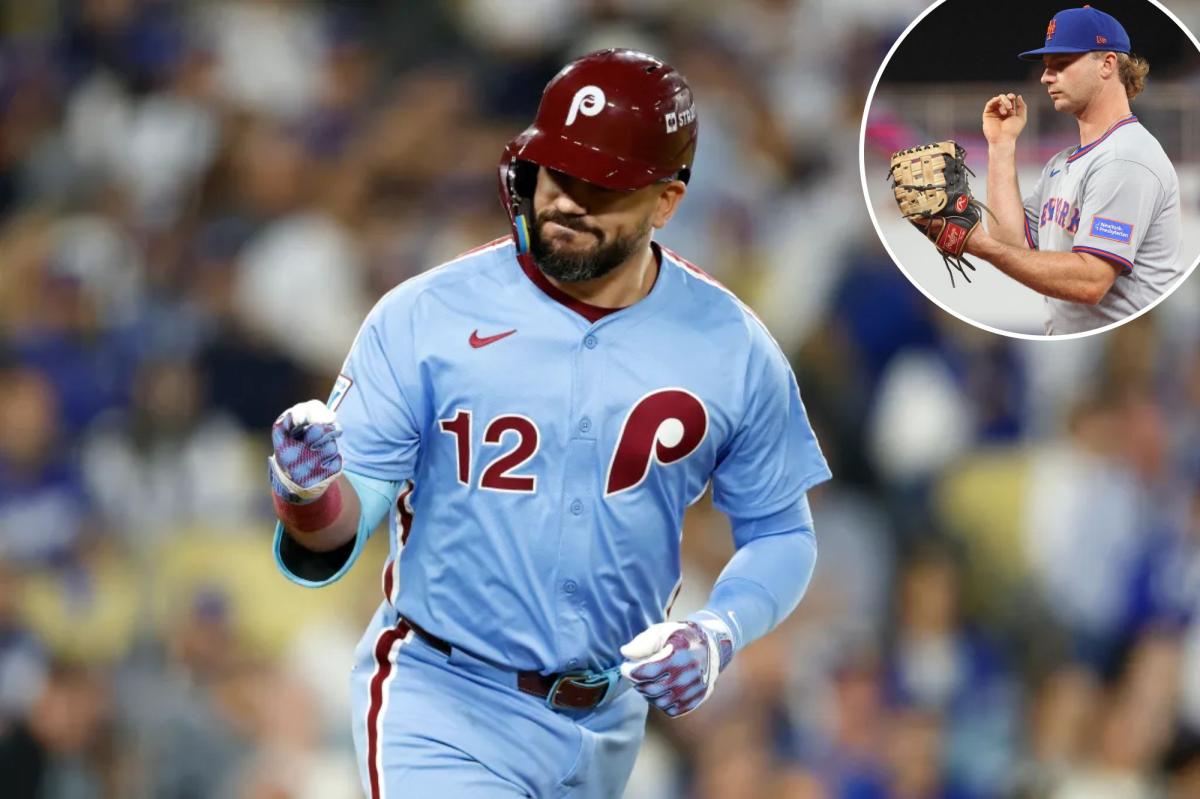 Kyle Schwarber re-signs with Phillies for record $150 million as Mets turn to Pete Alonso