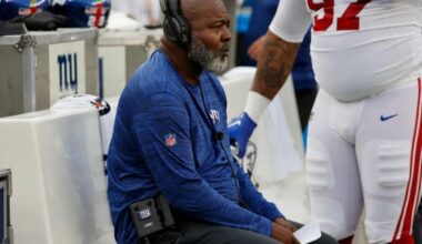 Giants fire assistant defensive line coach Bryan Cox in latest shakeup
