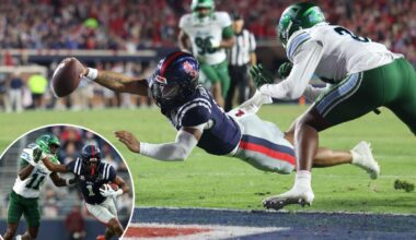 Ole Miss cruises past Tulane to set up College Football Playoff showdown with Georgia