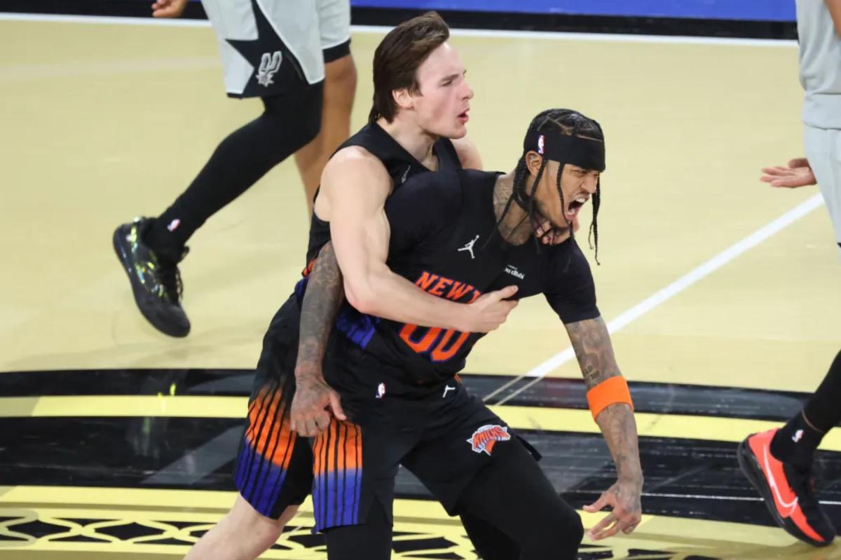 Knicks' Tyler Kolek has coming out party in Vegas