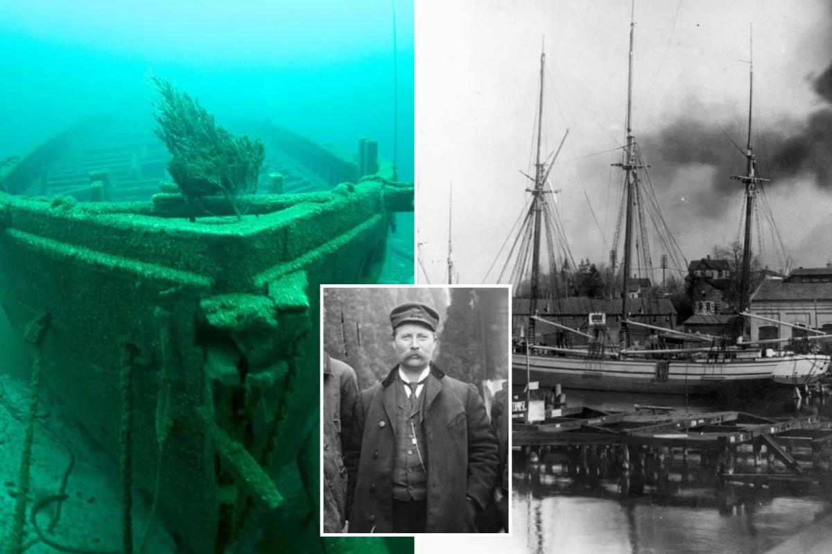 Mysterious 'Christmas tree shipwreck' still haunts the holiday