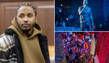 Singer Trey Songz tells cops he's the victim as he's arrested for trashing NYC hookah lounge: video