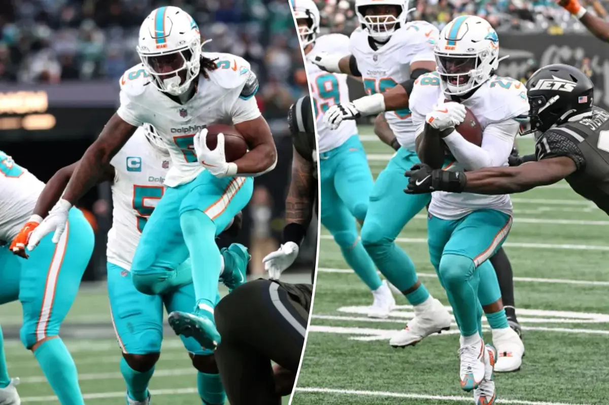 Aaron Glenn laments Jets' 'BS' rushing defense after Dolphins erupt for 239 yards