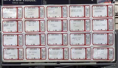 A photo of some memories from "Good Riddance Day."