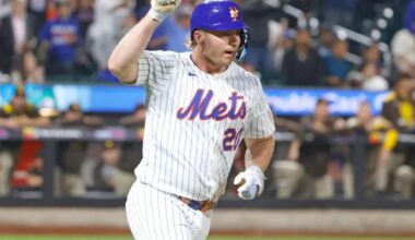 Pete Alonso driving to MLB Winter Meetings to meet with teams