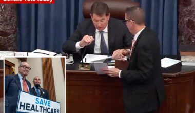 Schumer bid to extend ObamaCare credits blocked by Senate Republicans