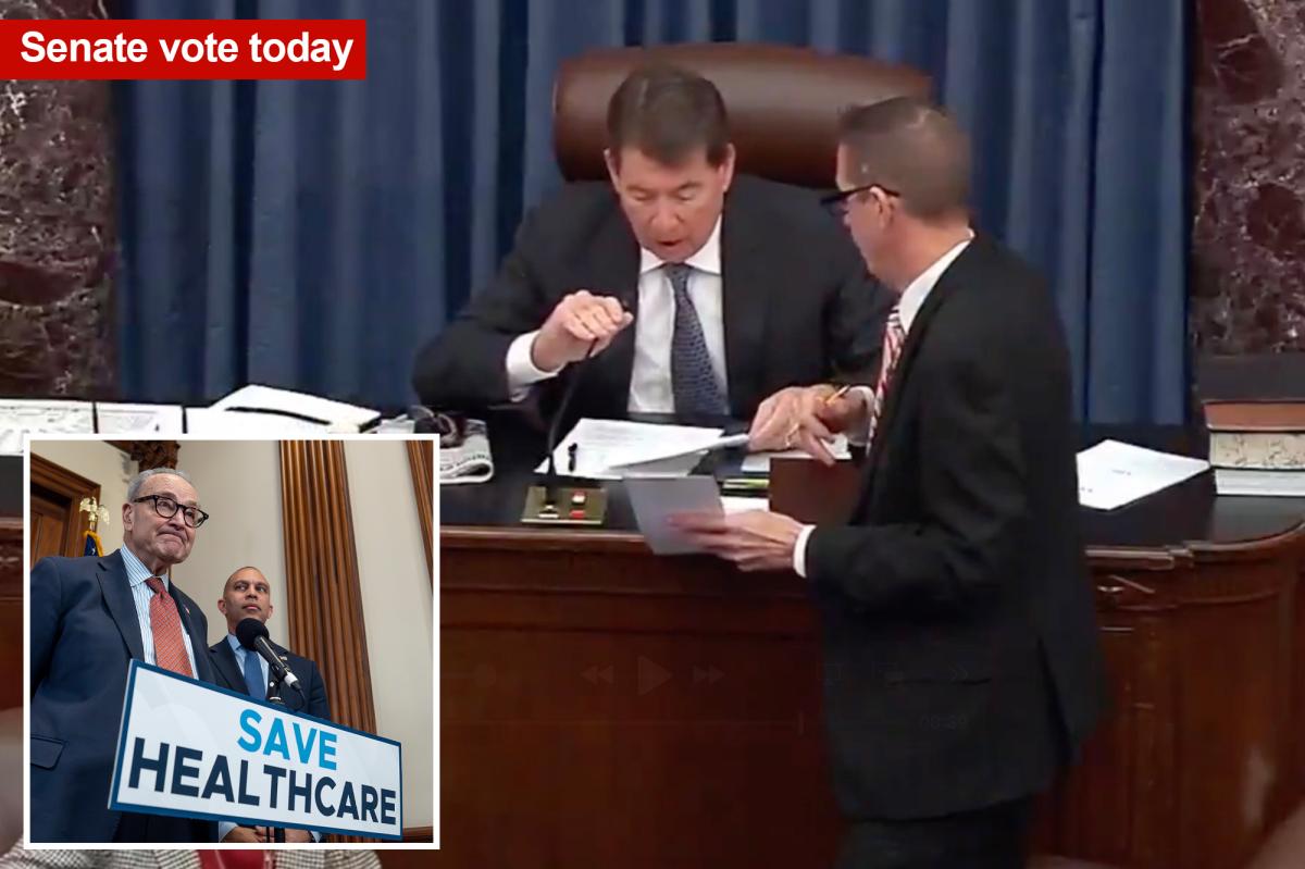 Schumer bid to extend ObamaCare credits blocked by Senate Republicans