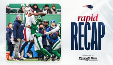 Patriots Pound Jets 42-10, Complete Perfect 8-0 Road Record