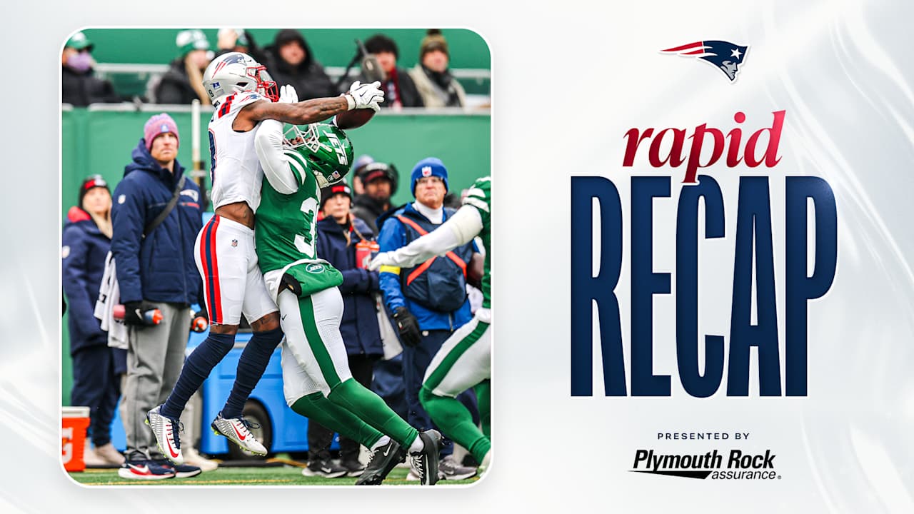 Patriots Pound Jets 42-10, Complete Perfect 8-0 Road Record
