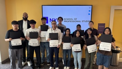 City in the Community Collaborates with NYU on AI Programming Course for Young Leaders 