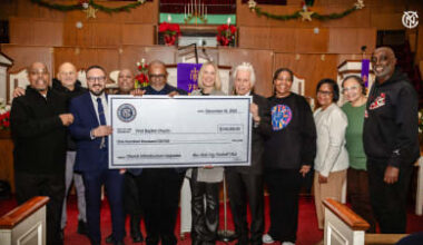 New York City FC and Councilmember Francisco Moya Announce the Club’s $100,000 Community Investment in First Baptist Church