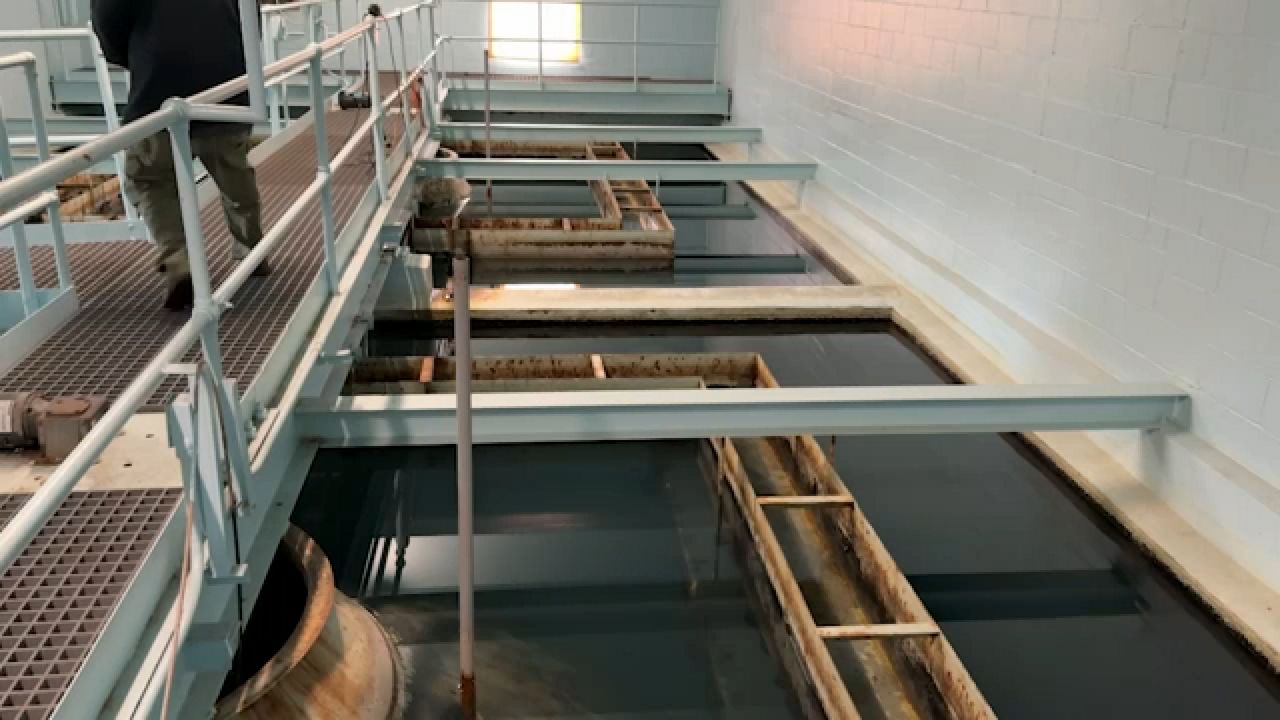 A water treatment plant