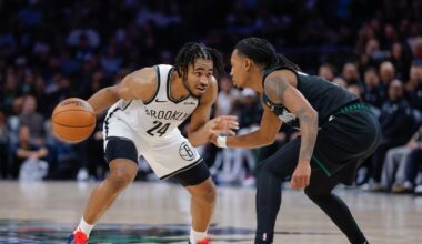 Thomas scores 30 points in return from hamstring injury as Nets top Timberwolves 123-107