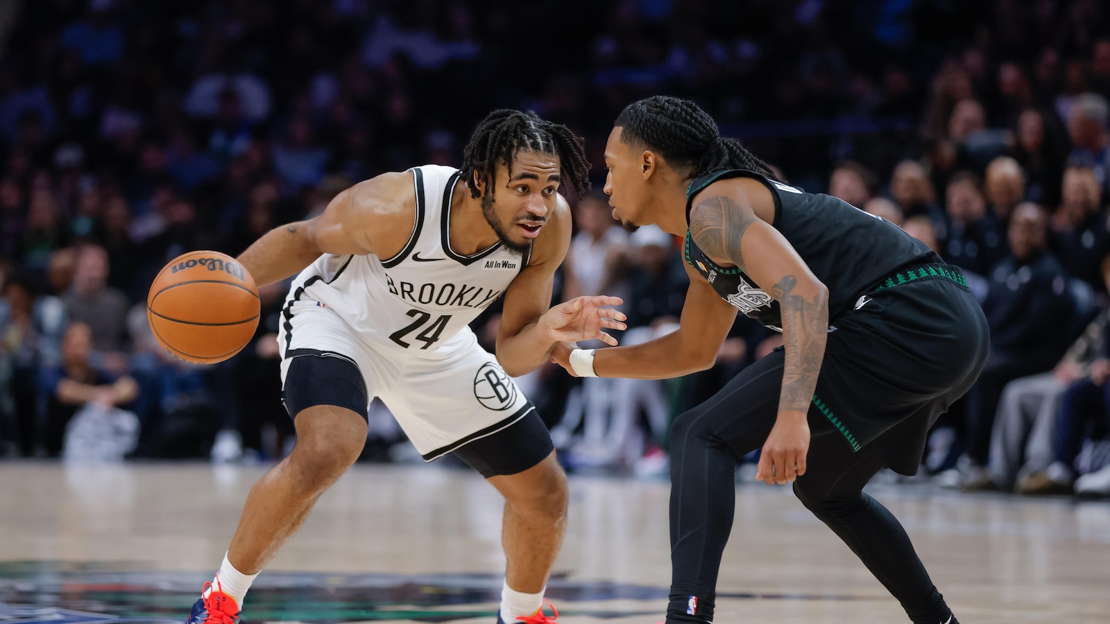 Thomas scores 30 points in return from hamstring injury as Nets top Timberwolves 123-107