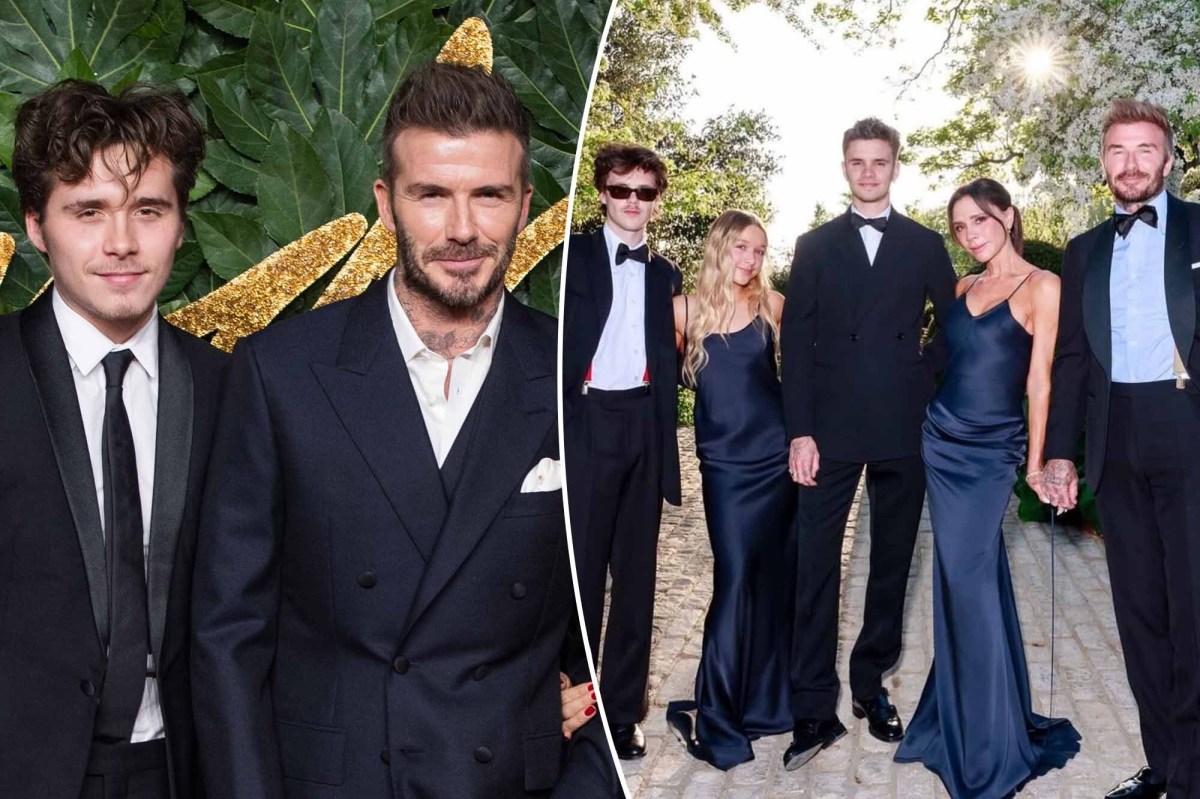 David Beckham leaves Brooklyn out of 2025 roundup as family feud rages on
